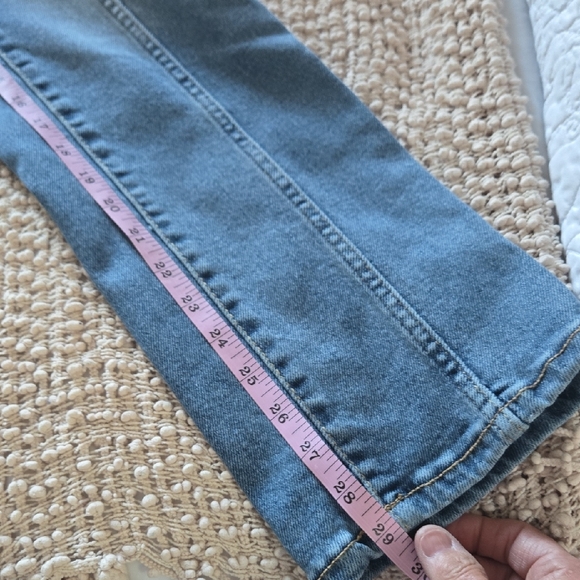 LuLaRoe Straight Leg Seamed Denim Jeans-30 - Picture 10 of 12